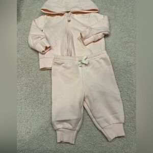 Carter's Pink Sweatpants Cozy Joggers